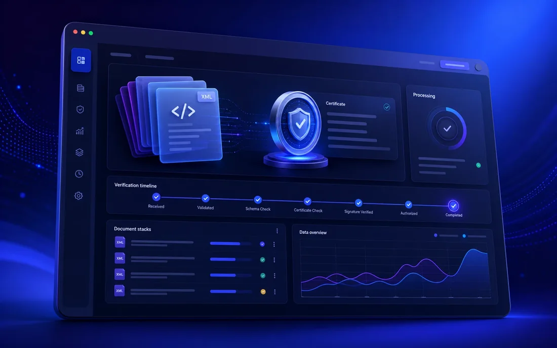 Interface ilustrativa do projeto Cofre Fiscal